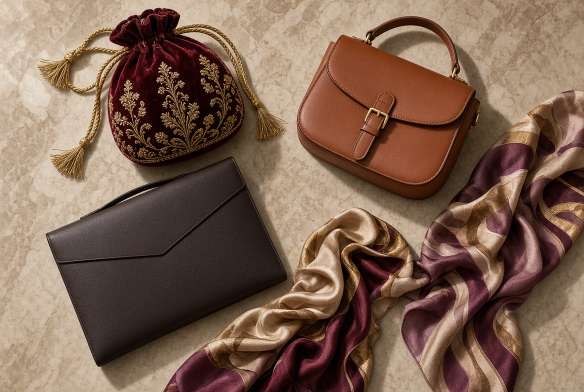 Zivog Bags & Accessories — handbags, potli and scarves